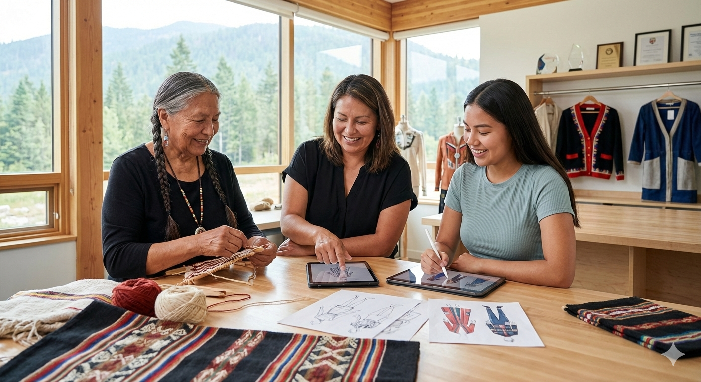 Northern landscape representing Indigenous community empowerment